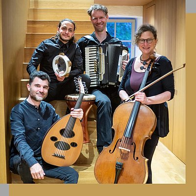 Klangreise zwischen Orient und Okzident T' arabBach Quartett